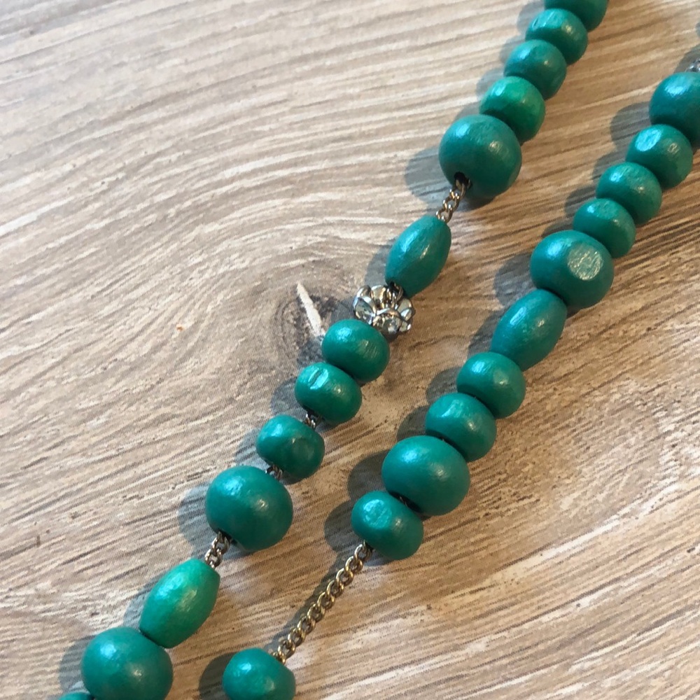 J.crew long beaded Necklace